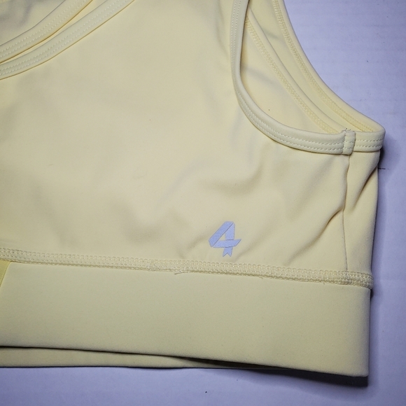 FOURLAPS Solo Bra Yellow Sz M - Picture 3 of 8